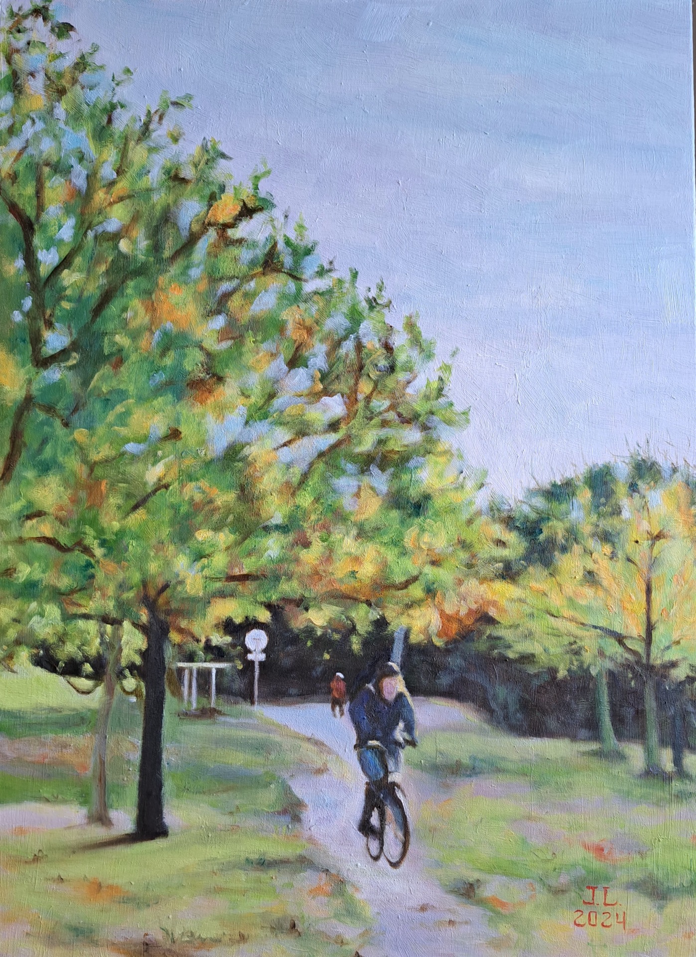 Sunshine after the rain in Dresden, Germany. 